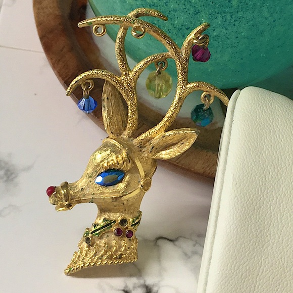 🖤1950s MYLU signed brooch - Picture 1 of 16